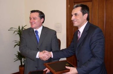 Minister of Finance Plamen Oresharski and his Albanian counterpart Ridvan Bode signed Memorandum of Understanding between the two institutions