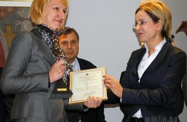DEPUTY MINISTER BORYANA PENCHEVA BESTOWED THREE PRIZES ON BULGARIAN COMPANIES IN THE FRAMEWORK OF THE BULGARIAN INDUSTRIAL ASSOCIATION’S ANNUAL “IN-5” AWARDS FOR CONTRIBUTION TO THE DEVELOPMENT OF THE ECONOMY