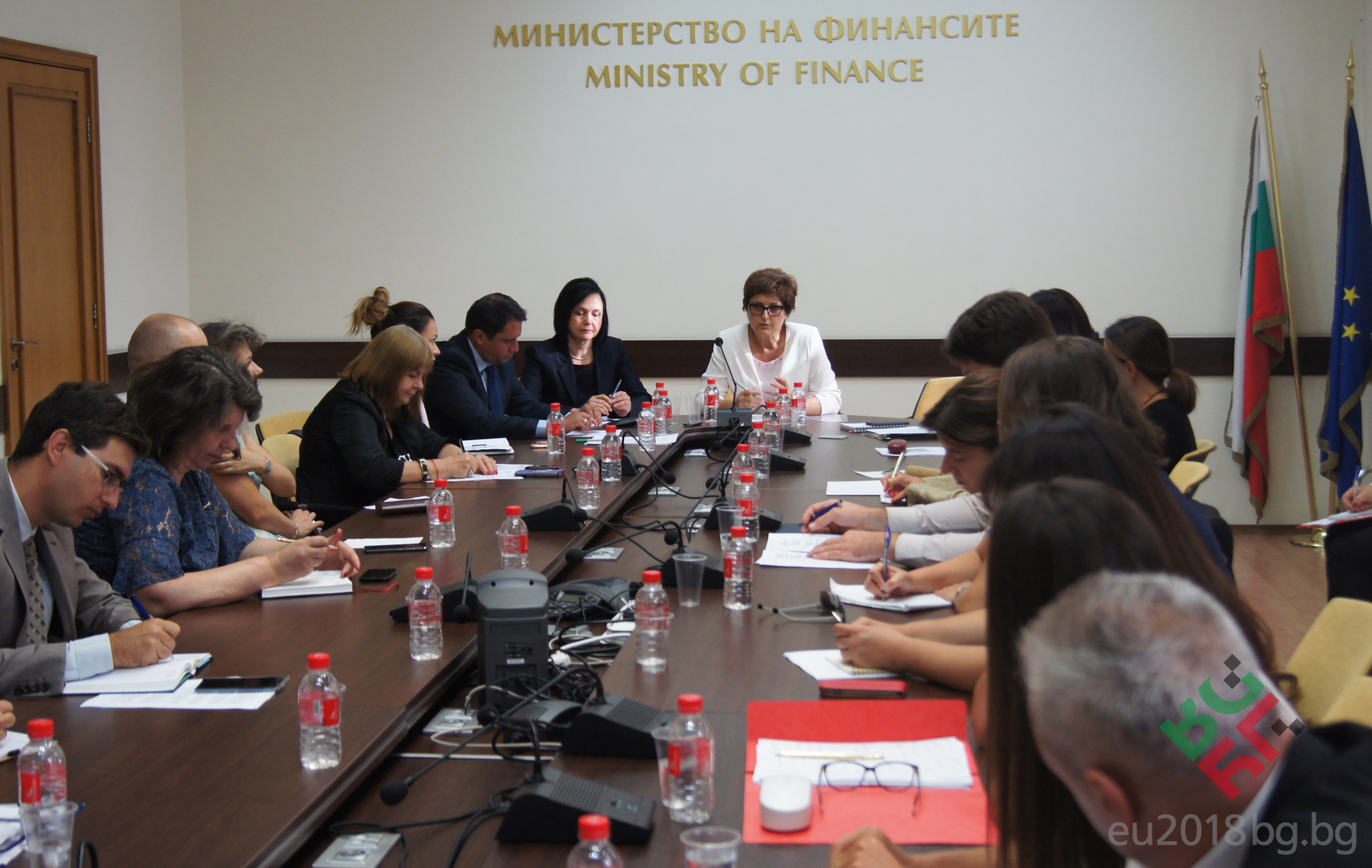 MOF ORGANISES DISCUSSION OF BULGARIAN PRESIDENCY PRIORITIES IN THE SECTOR OF FINANCIAL SERVICES