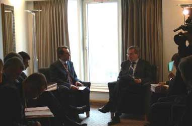 Minister of Finance Plamen Oresharski met EBRD President Jean Lemierre