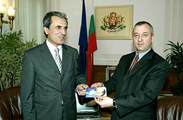 Minister of Finance Plamen Oresharski delivered the draft 2007 State Budget of the Republic of Bulgaria Law to the Speaker of the National Assembly