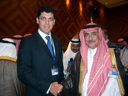 Министър Милен Велчев и финансовият министър на Саудитска Арабия Ибрахим Абдулазис Ал-Асаф
