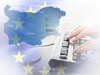 клавиатура и лого на ЕС