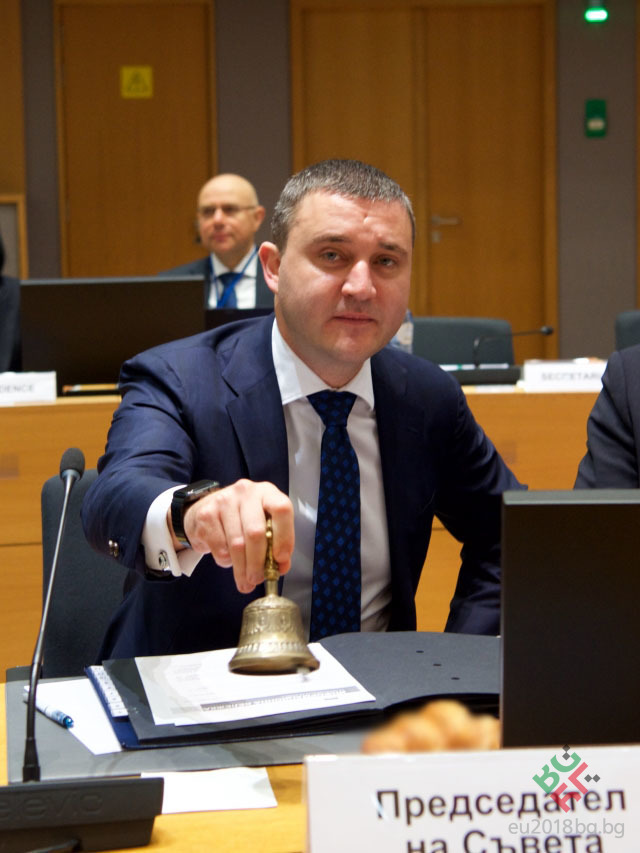 MINISTER OF FINANCE VLADISLAV GORANOV HEADS THE ECOFIN COUNCIL FOR THE FIRST SIX MONTHS OF 2018