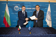 Министър Владислав Горанов подписа споразумение със Световната банка за откриването на Офис за споделени услуги в София 