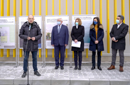 Inspection of the construction of the building on the Sofia Tech Park territory where the super computer, which is part of the EuroHPC Joint Undertaking, will be located