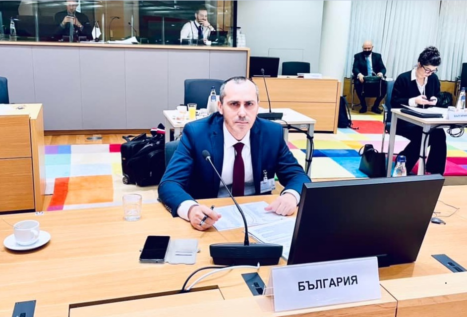 Заместник-министър  Ивайло Христов на редовно заседание на Съвет „Финансови и икономически въпроси“ на ЕС в Брюксел