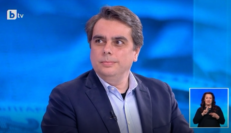 Вицепремиерът и министър на финансите Асен Василев в bTV Новините