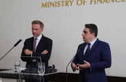 Deputy Prime Minister Assen Vassilev meets with Christian Lindner, the Federal Minister of Finance for Germany