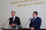 Среща на вицепремиерът Асен Василев с министъра на финансите на Федерална република Германия Кристиан Линднер