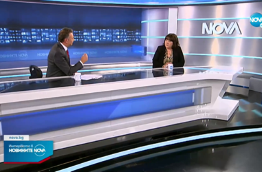 Интервю на министъра на финансите Росица Велкова в Новините на Нова телевизия