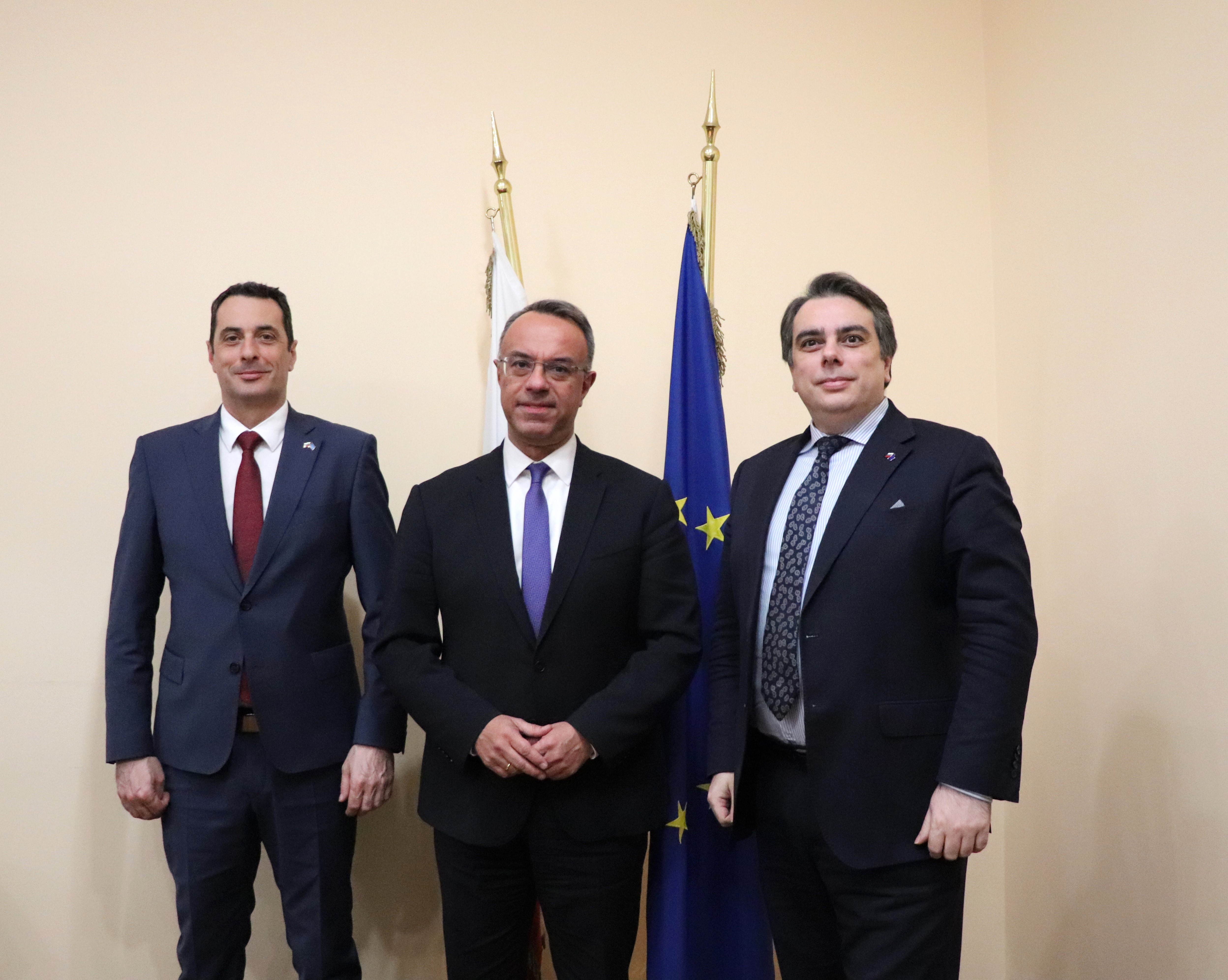 Minister Assen Vassilev had a meeting with the Greek Minister of Infrastructure and Transport Christos Staikouras